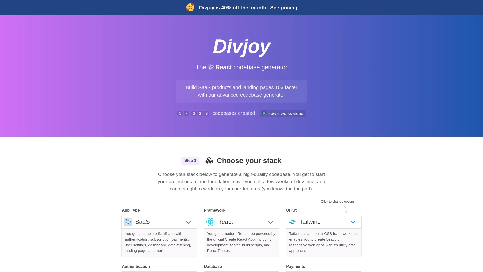 Divjoy screenshot